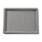 Plastic Bracelet Design Boards, Rectangle, Gray, 20x27x2.05cm