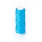 Waxed Polyester Cord, Micro Macrame Cord, for Leather Project, Bracelet Making, Shoe Reparing, Bookbinding, Flat, Deep Sky Blue, 0.8mm, about 32.8 yards(30m)/roll