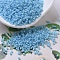 MIYUKI Delica Beads, Cylinder, Japanese Seed Beads, 11/0, (DB0215) Opaque Turquoise Blue Luster, 1.3x1.6mm, Hole: 0.8mm, about 20000pcs/bag, 100g/bag