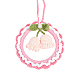 Crochet Lily of The Valley Hanging Pendant HJEW-WH0007-12A-1