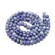 Chapelets de perles en verre peint DGLA-S115-10mm-S74-2