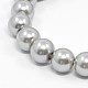 Bracelets extensibles de perles en verre BJEW-D068-4mm-13-2