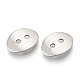 201 Stainless Steel Buttons X-STAS-T047-07-1