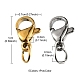 5Pcs 5 Colors 304 Stainless Steel Lobster Claw Clasps STAS-YW0001-57-5