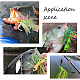 Superfindings 160pcs 4 styles leurres de pêche acryliques FIND-FH0001-74-6