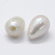 Perlas naturales abalorios de agua dulce cultivadas PEAR-P056-026-2