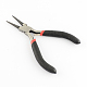 45 # conjuntos de herramientas de joyería de diy de acero al carbono: alicates de punta redonda PT-R007-03-5