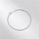 925 pulsera de cadena de cuerda de plata esterlina para mujeres adolescentes BJEW-BB43399-A-3
