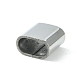 304 charms per diapositive in acciaio inossidabile / perle scorrevoli STAS-C016-03P-1