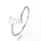 925 Sterling Silver Cuff Rings STER-D033-01E-P-3