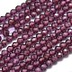 Natural Garnet Beads Strands G-O186-D01-2
