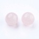 Perles de quartz rose naturel G-K242-12mm-01-1