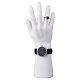 PVC Male Mannequin Right Hand Jewelry Bracelet Watch Ring Display Stands ODIS-WH0329-23A-1