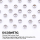 Dikosmetische 304 europäische Edelstahlperlen STAS-DC0001-84-4