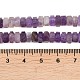 Natürlichen Amethyst Perlen Stränge&nbsp;G-G317-A22-3X6MM-4