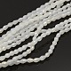 Electroplate Opalite Drop Beads Strands EGLA-F076C-A01-1