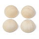 Unfinished Natural Wood Cabochons X-WOOD-R269-F-1