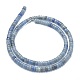 Natürlichen blauen Aventurin Perlen Stränge G-F631-A11-03-2