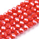 Chapelets de perles en verre électroplaqué X1-EGLA-A034-P6mm-A10-1