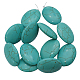 Synthetical Howlite Beads X-TURQ-G558-10-2