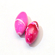 Vaporisez perles de riz acryliques drawbench peints ACRP-S664-9x18mm-M-3
