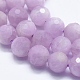 Натуральные фиолетовые бусины из кунцита G-D0013-47-3