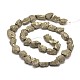 Natural Pyrite Nuggets Beads Strands G-I125-88-2
