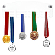 Wandmontierte Medaillenständer aus transparentem Acryl ODIS-WH0032-05-1