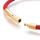 Bracelet en coton avec cordon torsadé MAK-E665-10A-4