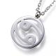 304 Stainless Steel Pendant Necklaces NJEW-N0074-23P-3