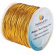 Pandahall elite 1 rollo 50 m / rollo 2 mm redondo elástico cordón de cuerda para pulsera neckelace diy fabricación de joyas EC-PH0001-12-4