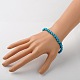 Synthetic Turquoise Stretch Bracelets BJEW-JB01272-02-2
