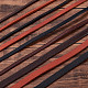 Gorgecraft フラット レザー ジュエリー コード  ジュエリーDIY製版材料  ココナッツブラウン  3x2mm  約10.94ヤード（10m）/ロール WL-GF0001-07C-02-5