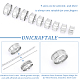 Unicraftale 201 set di anelli scanalati in acciaio inossidabile per uomo donna RJEW-UN0002-64A-5