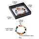 Stretch-Armband mit runden Perlen aus natürlichen gemischten Edelsteinen BJEW-YW0001-05-4