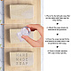 Clear Acrylic Soap Stamps DIY-WH0445-008-5