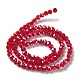 Electroplate Glass Beads Strands EGLA-R018-4mm-2-4