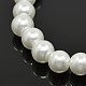 Bracciali di perline perla tratto vetro BJEW-JB05198-2