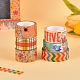 6 scatole 6 nastri adesivi decorativi fai da te in stile scrapbook DIY-SZ0004-66-3