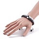 Ensemble de bracelets de perles tressées en howlite naturelle et en verre 2pcs 2 styles BJEW-TA00073-3