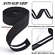 GOMAKERER 2 Sets 2 Colors PU Leather Bicycle Handlebar Tape AJEW-GO0001-23-3