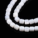 Eau douce naturelle de coquillage perles brins SHEL-N003-33-B01-3