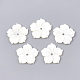 Perles de coquillages naturels d'eau douce X-SHEL-S274-07-1