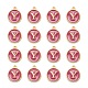 Golden Plated Alloy Enamel Charms ENAM-S118-08Y-2
