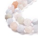 Chapelets de perles en morganite naturelle G-K323-12-4