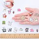 SUNNYCLUE 36Pcs Assorted Enamel Charms Gold Plated Animal Cat Panda Cow Dog Charms Pendants for Jewelry Making Necklace Earrings Bracelet Craft Findings ENAM-SC0001-29-3