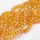 Electroplate Glass Beads Strands EGLA-D020-3x2mm-51-1