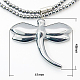 Synthetic Hematite Jewelry Necklaces X-NJEW-G041-12-2