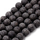Natural Snowflake Obsidian Beads Strands G-Q462-72-6mm-1