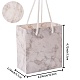 Marmor Muster Papier Geschenk Einkaufstaschen AJEW-SZ0001-32-3